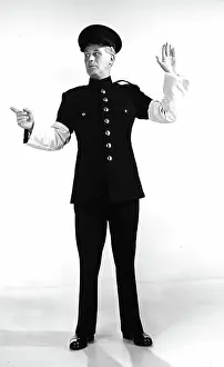 Outfit Prints: Police uniform produced from a wool/nylon blend