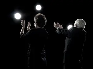 Spotlight Prints: Politicians clapping