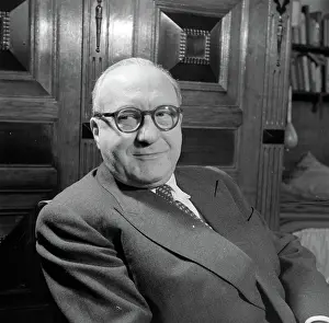 Poll Prints: Poll photo collection. Portraits. Portrait of Alfons Fink. January 3, 1953