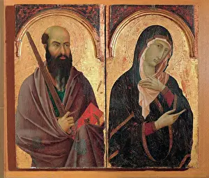 Madonna Prints: Polyptych with Saints (St John the Evangelist)