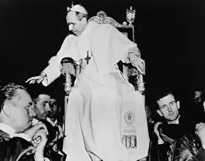 Carry Prints: Pope Pius XII Vatican City 1945