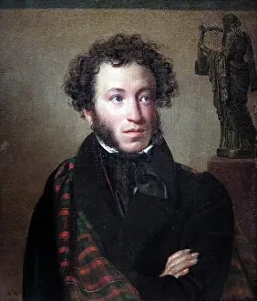 Painter Prints: Portrait of A. S. Pushkin by Orest Kiprensky