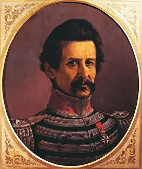 Picture Frame Prints: Portrait of Agostino or Augustin Codazzi (Lugo)