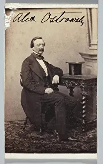 Zakup Proweniencja Prints: Portrait of Alexander Ostrowski (1810 - 1896) of a landowner