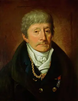 Necklace Prints: Portrait of Antonio Salieri by Willibrord Josef Maehler
