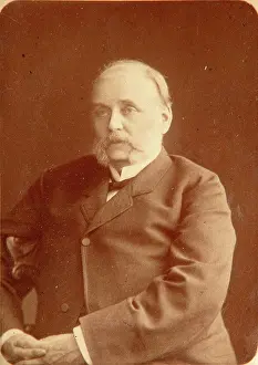 Author Prints: Portrait of the author Ivan Goncharov (1812-1891) by Schapiro