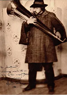 Blackwhite Prints: Portrait of the author Leonid Andreyev (1871-1919) by Russian Photographer /The State Museum of A