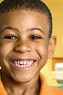 One Child Only Prints: Portrait of a boy smiling