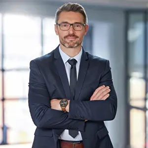 Skills Prints: Portrait, business and man with arms crossed