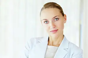 Expert Prints: Portrait, business and woman with confidence in office for career pride