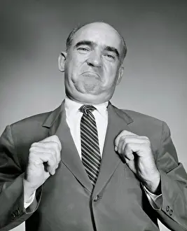 Business Suit Prints: Portrait of a businessman smiling