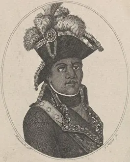 Leader Prints: Portrait bust of Franois-Dominique Toussaint L'Ouverture