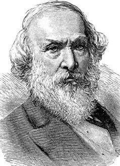 Physician Prints: Portrait of Charles James Blasius Williams (1805-1889) an English physician