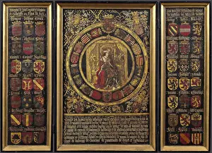 The Netherlands Prints: Portrait of Charles V of Spain (1500-1558), Battel, Jan van, II (1477-1557)