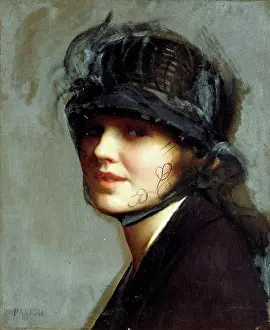 Fashion Prints: Portrait of Charlotte Morgan McFadden