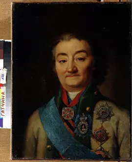Romanov Prints: Portrait of the commander-in-chief of the fleet Count Alexey Grigoryevich Orlov of Chesma (1737_1808)