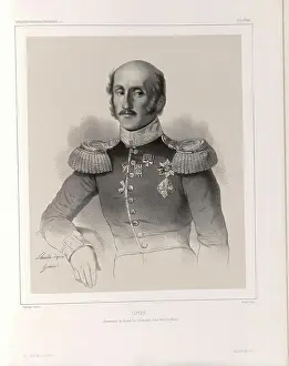 Graphic Arts Prints: Portrait of Count Fyodor Petrovich Litke (1797-1882)