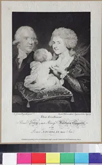 Graphic Arts Prints: Portrait of Count Sergei Sergeyevich Gagarin (1745-1798) and Countess Varvara Nikolaevna Gagarina (1762-1802)