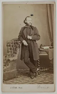Recto Prints: Portrait of Denis Jacques, (1821-1897)
