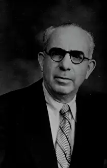 A portrait of Dr. Paul Boffa leader of the Labour Party in Malta