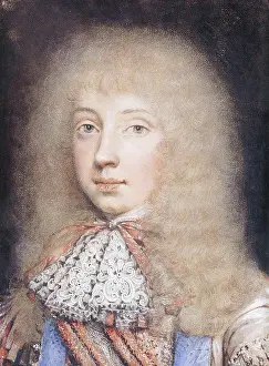 Blonde Hair Prints: Portrait of Edward Stuart, Bust Length