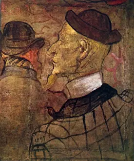 Parisian Prints: Portrait of Félix Fénéon (1861-1944) a Parisian anarchist and art critic