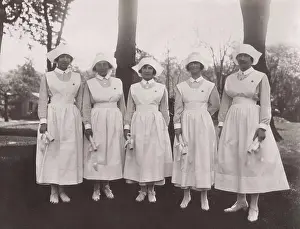 Only Women Prints: Portrait of female nurses