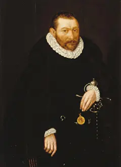 Anonymous Prints: Portrait of François de Virieu died in 1596