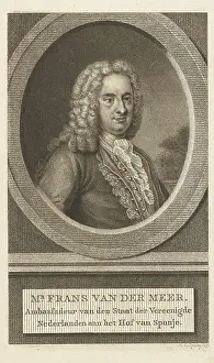Ambassador Prints: Portrait of Frans van der Meer Nederlands Ambassador in Spain