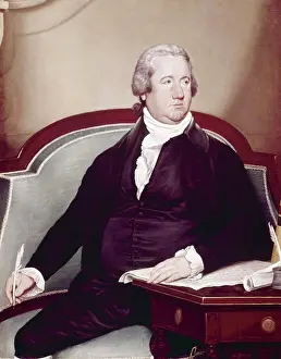 Aspirations Prints: Portrait of Frederick A.C. Muhlenberg by Joseph Wright, oil on canvas, (1734-1797), 1790