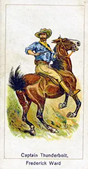 Roaming Prints: Portrait of Frederick Wordsworth Ward (Captain Thunderbolt) (1835-1870)