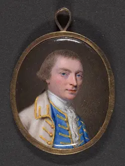 Porcelain Prints: Portrait of a Gentleman, Nathaniel Hone RA