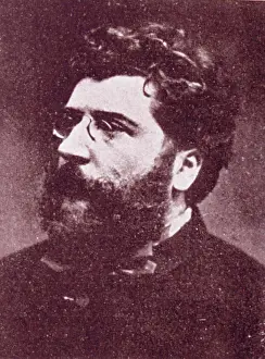 Portrait of Georges Bizet (1838-1875) a French composer of the Romantic era. Dated 19th Century
