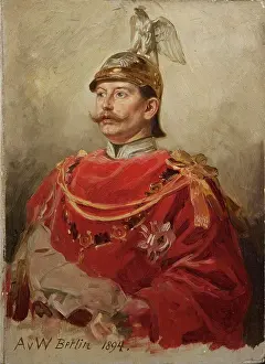 Private Collection Prints: Portrait of German Emperor Wilhelm II (1859-1941)
