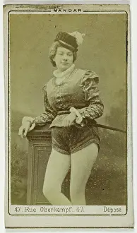 Xixeme Xixe Xix Eme E Siecle Prints: Portrait of Gilly-Verpot, (actress) Portrait of Gilly-Verpot