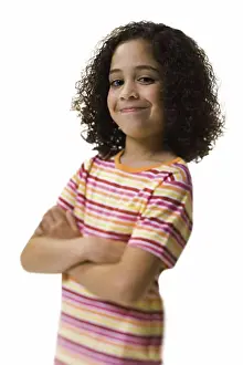 Vertically Prints: Portrait of a girl smiling