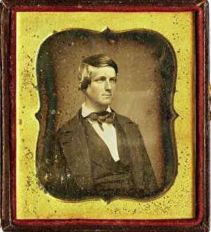 Private Collection Prints: Portrait of Henry David Thoreau (1817-1862)