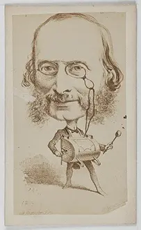 Anonymous Prints: Portrait of Jacques Offenbach (1819-1880)