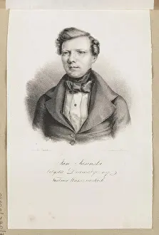 Albums Prints: ﻿Portrait of Jan Jasiński. Bank Polski (Warszawa ; zakład litograficzny ; 1829-1862)