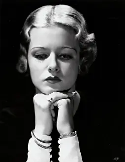 Contemplating Prints: Portrait of Joan Bennett