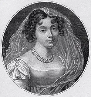 Romanov Prints: Portrait of Joanna Grudzinska by Seryakov