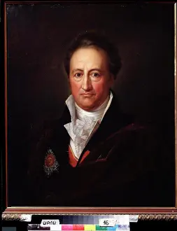 Skilled Prints: Portrait of Johann Wolfgang von Goethe by Gerhard von Kugelgen