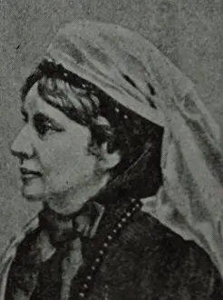 Victorian Prints: Portrait of Josephine Butler (1828-1906) a Victorian era British feminist and social reformer