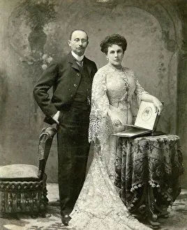 Blackwhite Prints: Portrait of the Leader of Assembly of Moscow Nobility Pyotr Basilevsky (1855-1920)