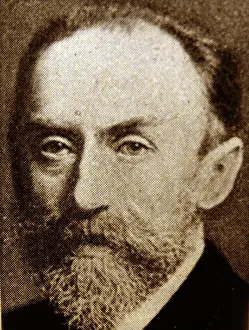 Ludwig Prints: Portrait of Ludwig Bamberger (1823-1899) a German economist