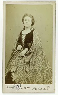 Recto Prints: Portrait of Madame Jules Michelet (1826-1899)