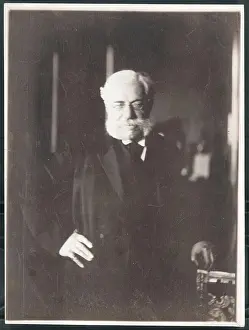 1900 Prints: Portrait of a man by Johann Victor Krämer circa 1900 using Mattolodium photographic paper