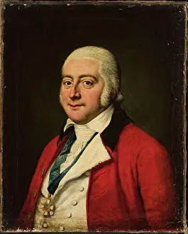 Portrety Prints: ﻿Portrait of a man. Lisiewski, Christian Friedrich Reinhold (1725-1794), painter