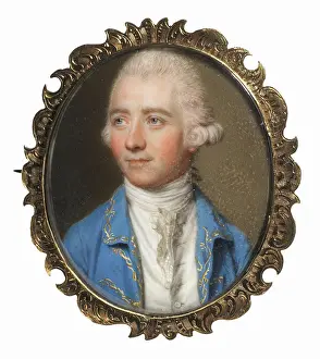 Ivory Prints: Portrait of a Man, Possibly Sir Soulden Lawrence