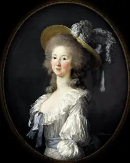Revolution Prints: Portrait of Marie Louise of Savoy (1749-1792)